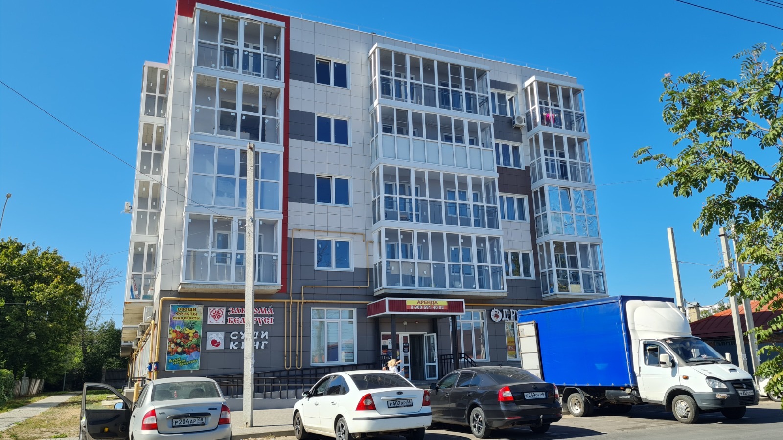 Аренда помещений 52/100/120 м² в центре Лебедяни