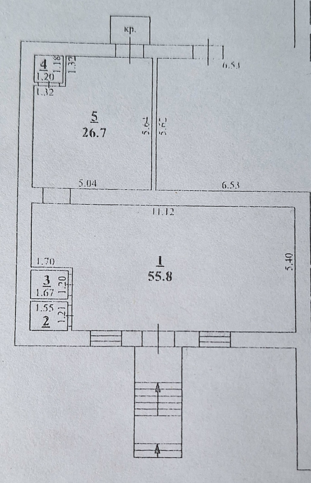 Свободного назначения, 40 м²